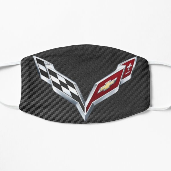 Corvette Carbon Fiber Logo Mask