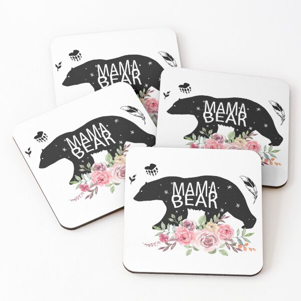 Item preview, Mama Bear Floral Watercolor Flowers designed and sold by Mohamedprf.