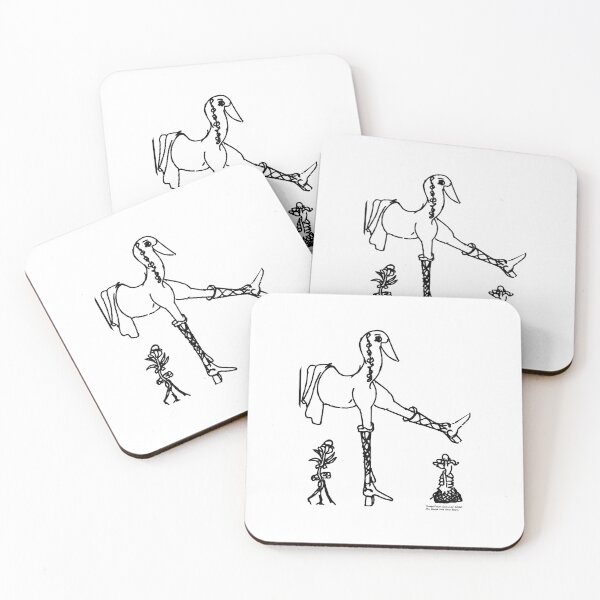 Item preview, Ms. Goose Has New Boots - TeresaTown at Redbubble,  Summer 2020 designed and sold by Mark Stansberry.