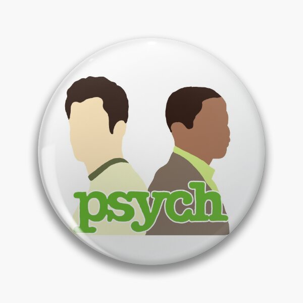Item preview, Psych Logo With Shawn And Gus designed and sold by Jude Burnett.