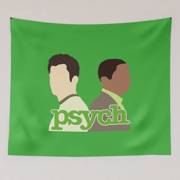 Item preview, Psych Logo With Shawn And Gus designed and sold by Jude Burnett.