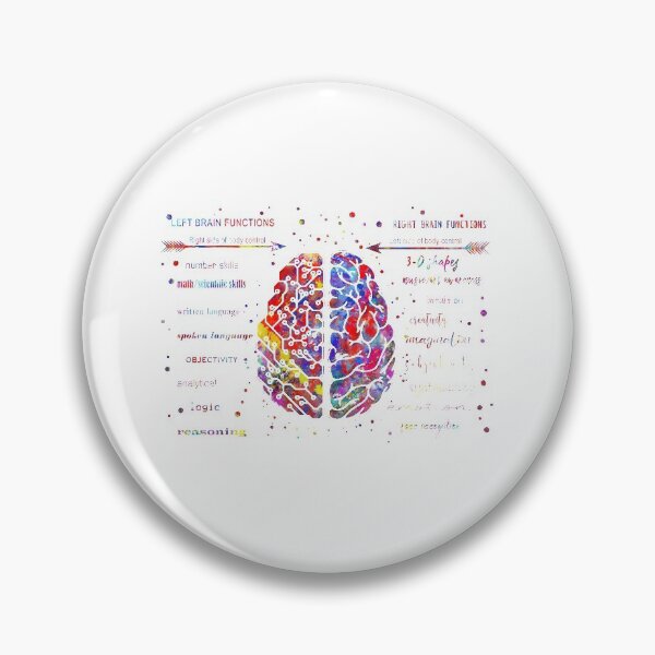 Item preview, Left and right brain function designed and sold by Rosaliartbook.