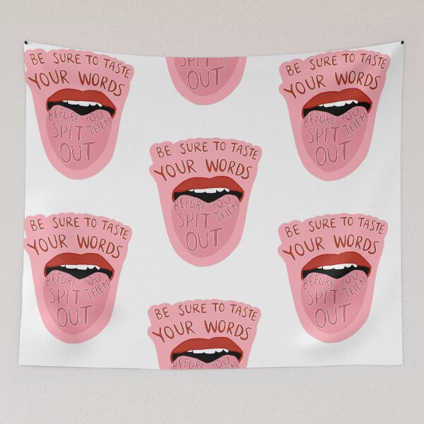 Item preview, Taste Your Words designed and sold by collagexemma.