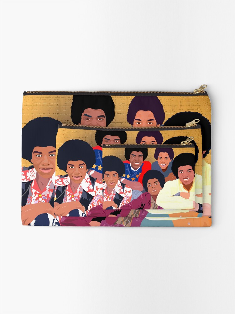 Alternate view of The Jackson 5ive Zipper Pouch
