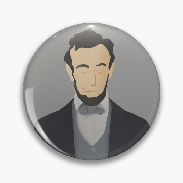 Artikelvorschau, Abraham Lincoln • Minimalistisches Porträt • Ehrliche Abe • Dreibeiniger Däne entworfen und verkauft von ThreeLeggedDane.