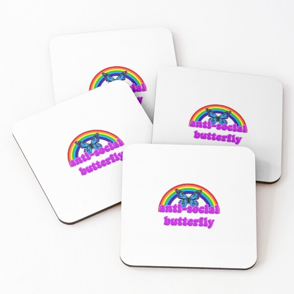Item preview, anti-social butterfly designed and sold by ayehailey1.