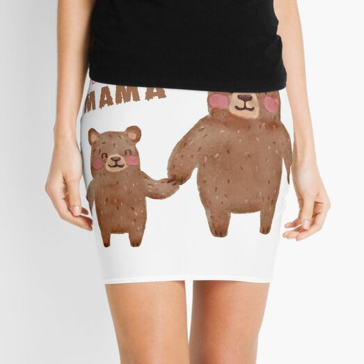 Mama Bear Mini Skirt