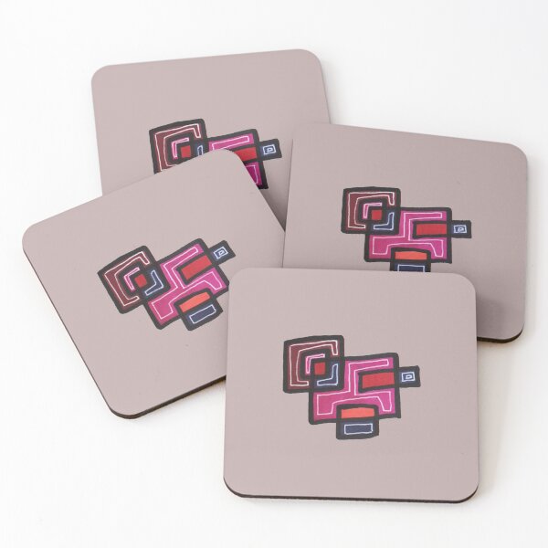 Item preview, Sunset Squares designed and sold by IsahopperArt.