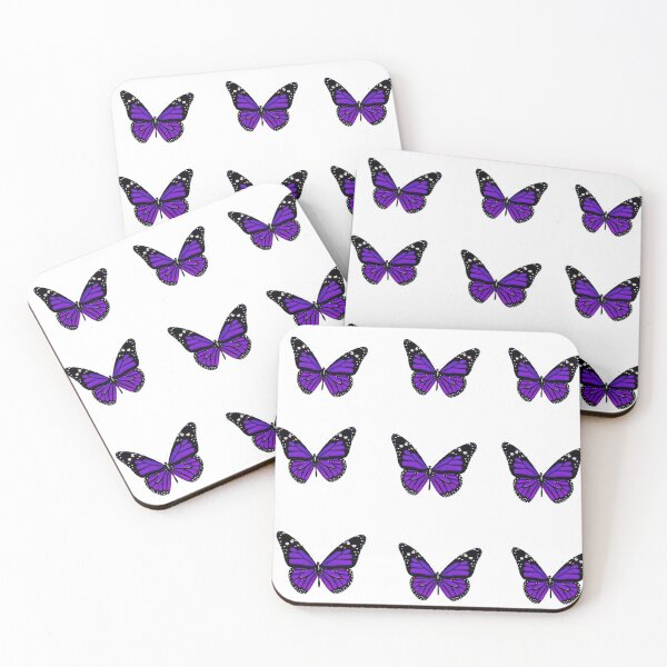 Item preview, purple butterfly sticker pack designed and sold by Ariana1414.