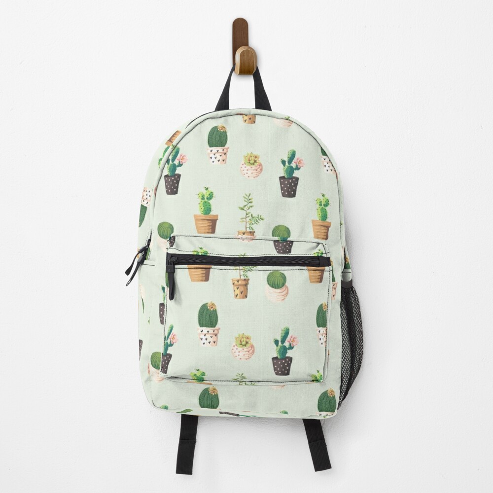 Cute cheap cactus backpack