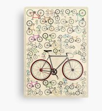 Love Fixie Road Bike Metal Print
