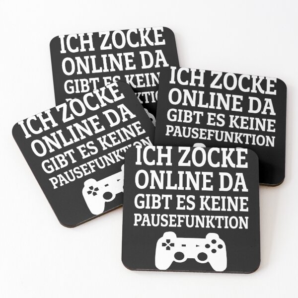 Artikelvorschau, Ich zocke online, da gibt es keine Pausefunktion. entworfen und verkauft von desislogn.