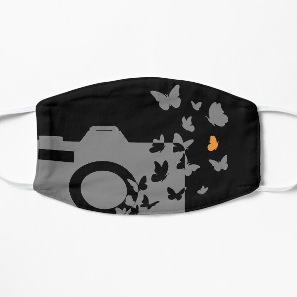 Photographer Butterfly Flat Mask