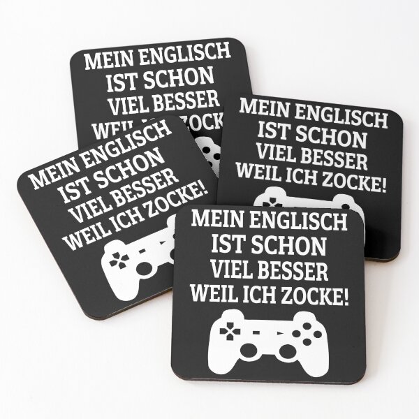 Artikelvorschau, Mein Englisch ist schon viel besser weil ich zocke entworfen und verkauft von desislogn.