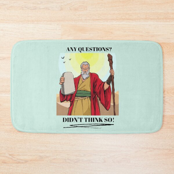 Item preview, Moses - Any Questions? designed and sold by stadia-60-west.