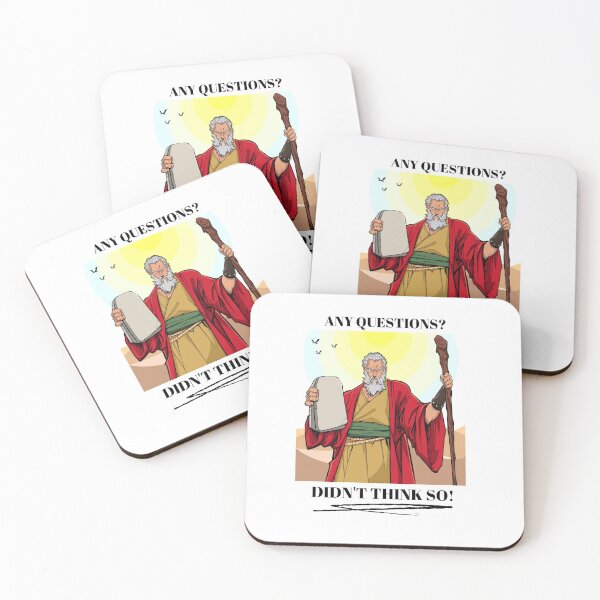 Item preview, Moses - Any Questions? designed and sold by stadia-60-west.