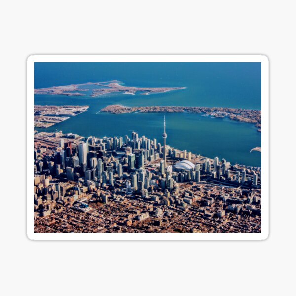 Item preview, Aerial View of Toronto designed and sold by Debbie-D-Pics.