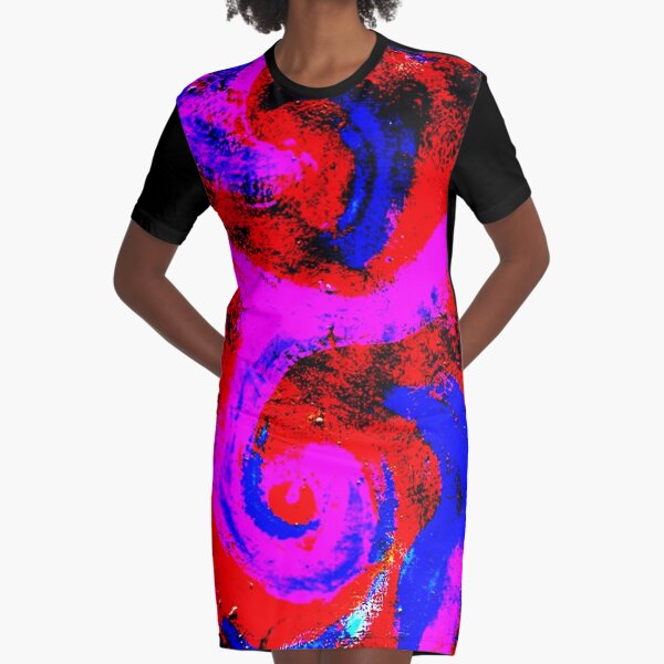 SWIRL IT Graphic T-Shirt Dress