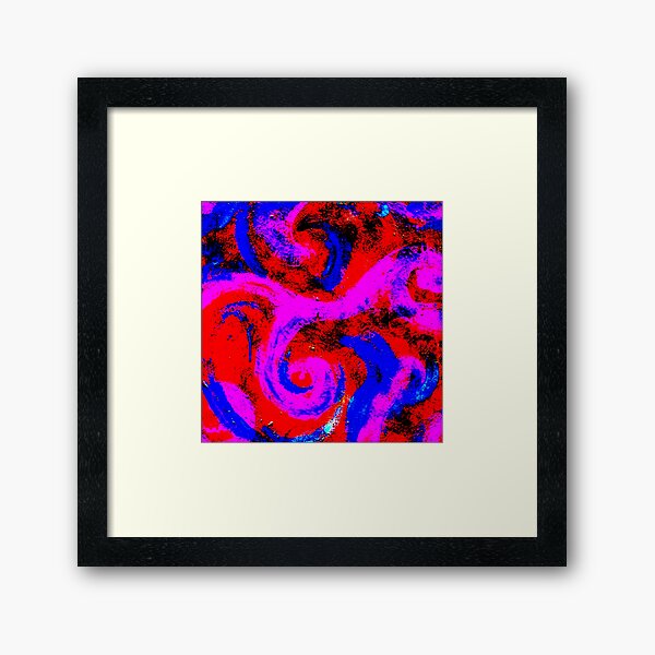 SWIRL IT Framed Art Print
