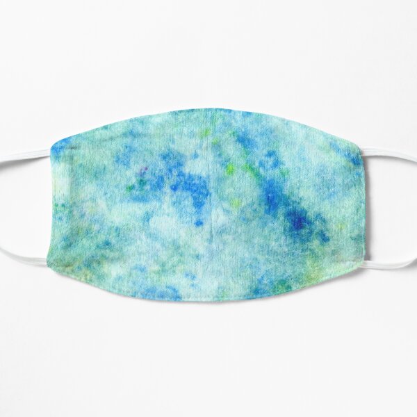 Ocean DyeBlot Flat Mask
