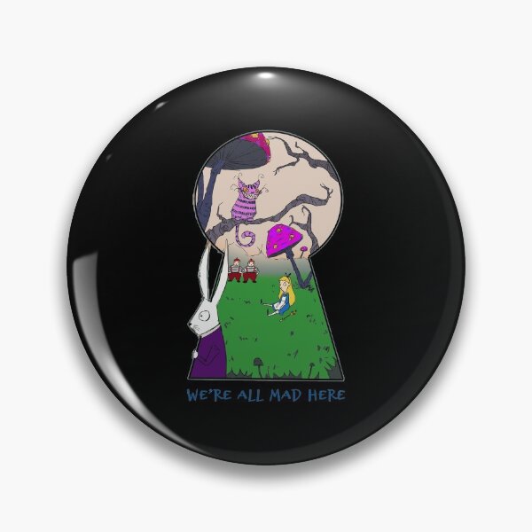 Item preview, We're All Mad Here -  Keyhole designed and sold by KoolMoDee.