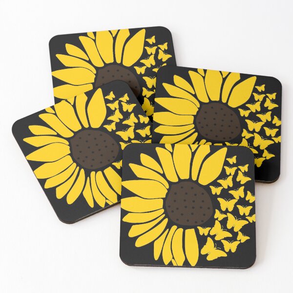 Item preview, Sunflower and Butterflies designed and sold by Meaningfully.