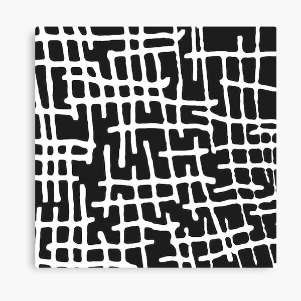 INNER MAP Canvas Print