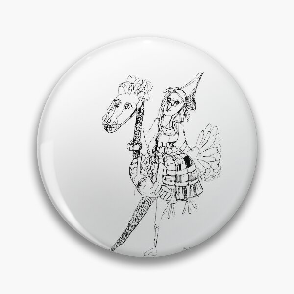Item preview, Goose Horse and the Monkey Witch, TeresaTown at Redbubble,  Summer 2020 designed and sold by Mark Stansberry.