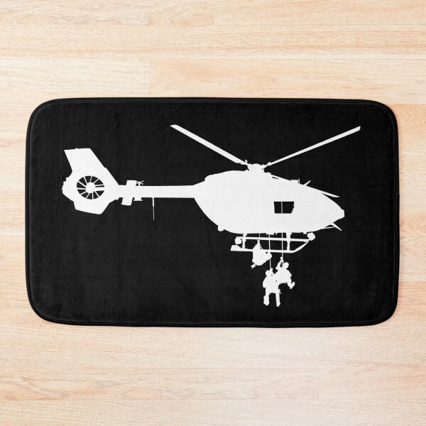 Item preview, Helicopter H 145 M / H145M Air Force, German Air Force, Police Special Forces abseil from helicopter. silhouette designed and sold by Marcin Adrian.