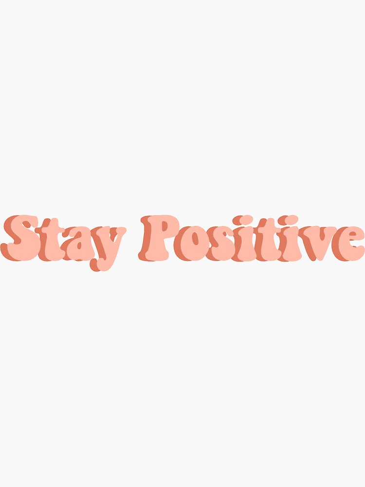 Stay Positive' Sticker Pack — Caligature™