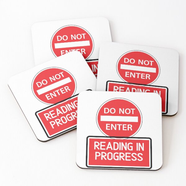 Item preview, Funny Reading Quotes |Do Not Enter Reading In Progress designed and sold by diverseidentity.