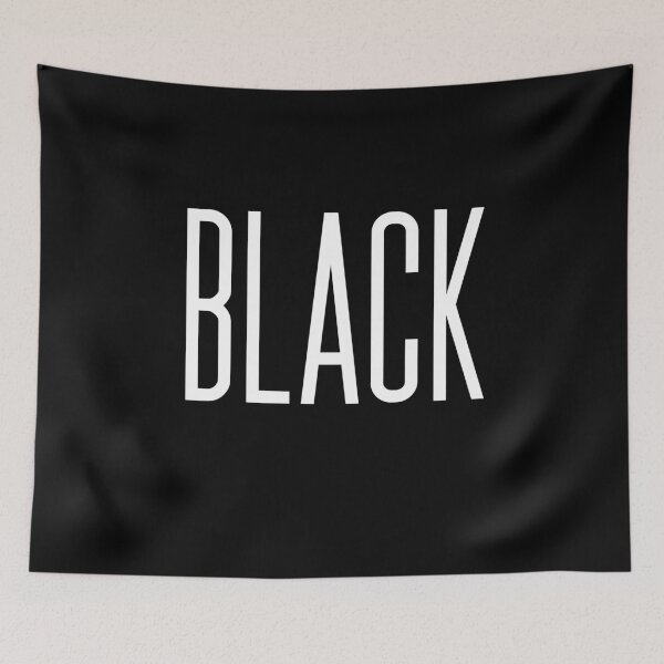 Item preview, BLACK (WHITE TEXT)  designed and sold by thekyngsqueen.