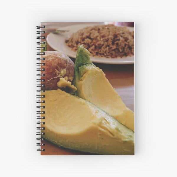 Arroz y Aguacate Spiral Notebook