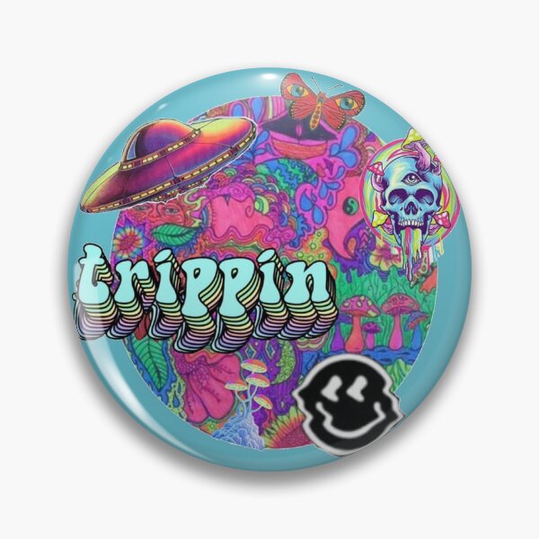 Psychedelic Vibe Pin