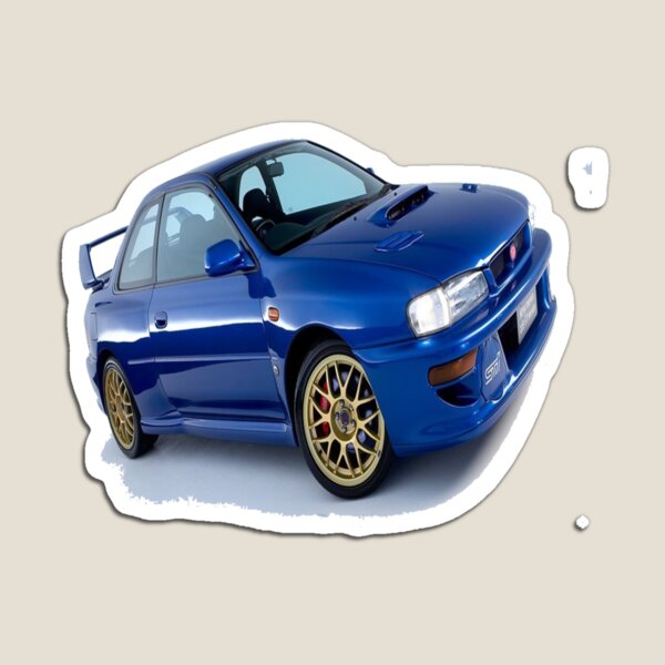 Subaru Impreza 22b Sti Jdm Cars Japan Car Magnets | Redbubble