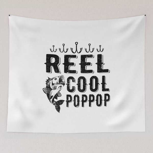Item preview, Reel Cool PopPop - Fathers Day Gift - Gift For Fishing Lover  designed and sold by meedTee.