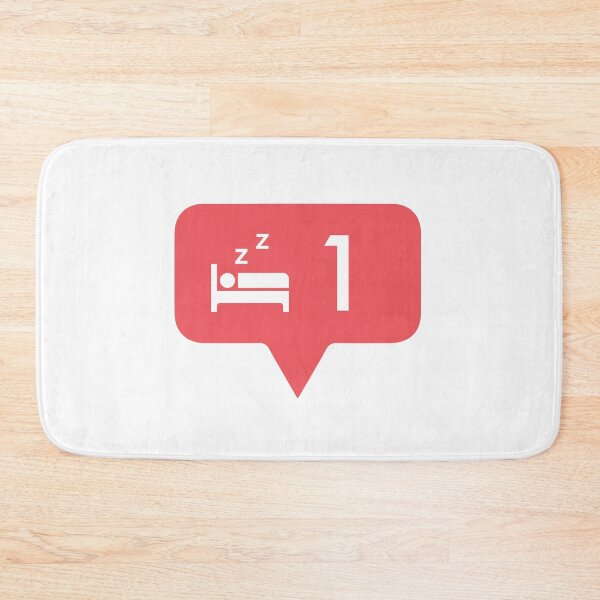 Item preview, Instagram Like Notification Sleep designed and sold by MarzStudio.