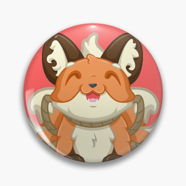 Item preview, kitsune sticker designed and sold by TheBubbleQat.