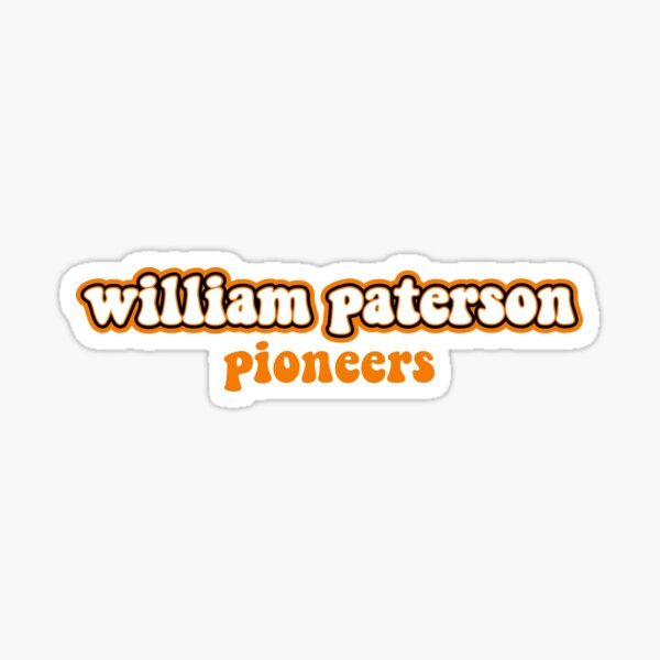 Vista previa del artículo con la obra «Letras burbujeantes de William Paterson», diseñado y vendido por maddiefrick.