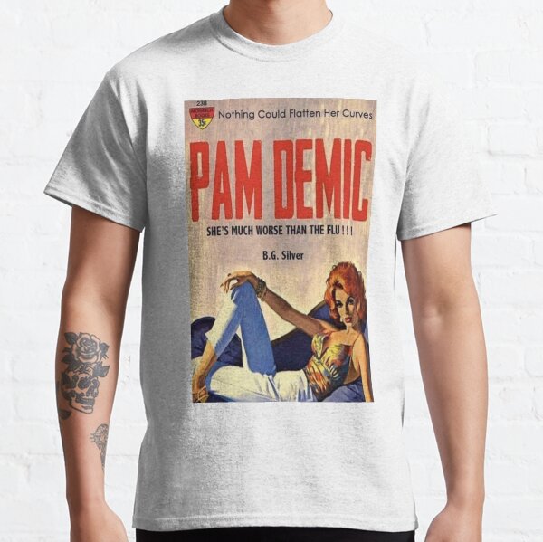 Pan Demic Pulp Paperback Novel Classic T-Shirt