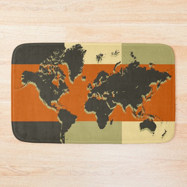 Item preview, world map designed and sold by kim tang.