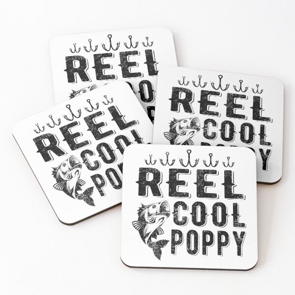 Item preview, Reel Cool Poppy - Fathers Day Gift - Gift For Fishing Lover  designed and sold by meedTee.