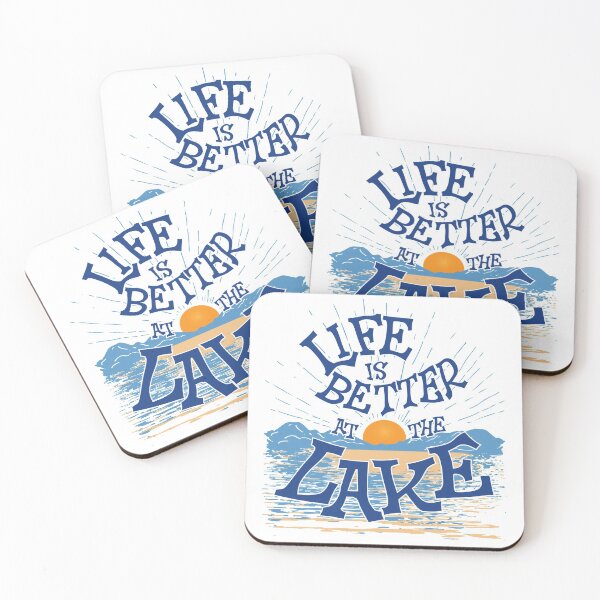 Item preview, Life Is Better At The Lake Lifestyle designed and sold by bsmalls.
