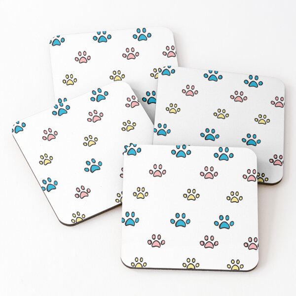 Item preview, dog paw sticker pack designed and sold by Ariana1414.