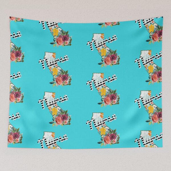 Item preview, California Nurse Floral Watercolor designed and sold by AZGuzmans.