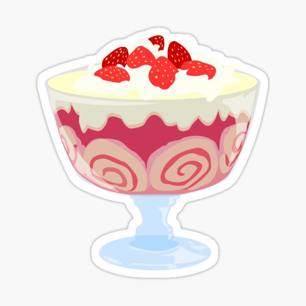 Merely a trifle Sticker