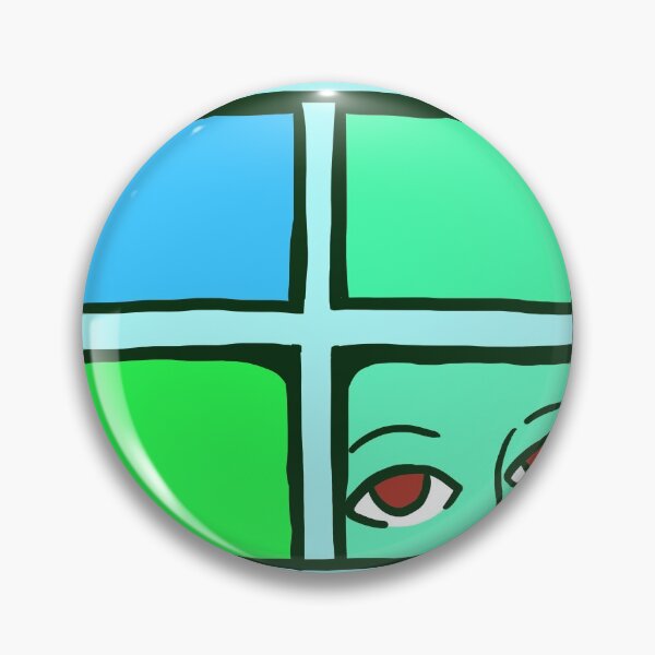Item preview, Teal Peeking Window designed and sold by Nathanhg06.