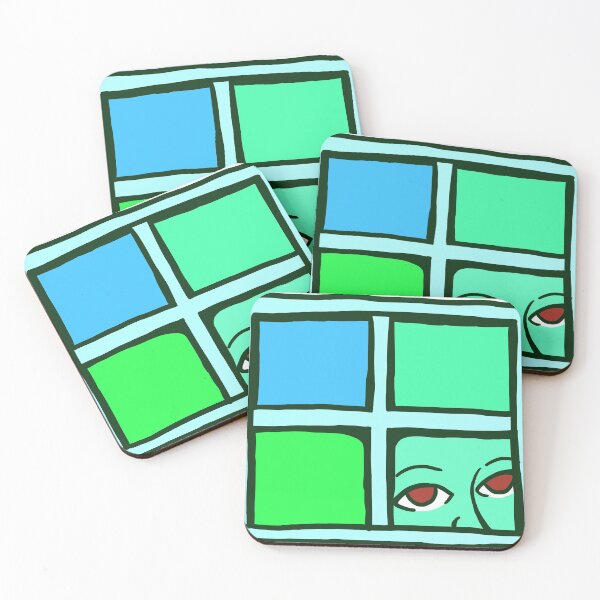 Item preview, Teal Peeking Window designed and sold by Nathanhg06.
