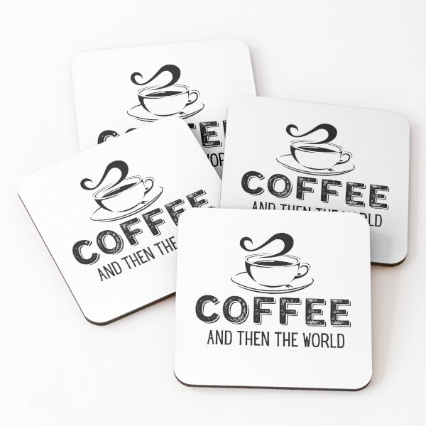 Item preview, Coffee And Then The World designed and sold by KarolinaPaz.