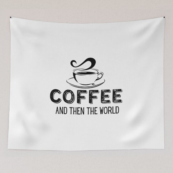 Item preview, Coffee And Then The World designed and sold by KarolinaPaz.